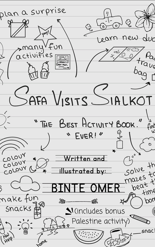 Safa Visits Sialkot - Activity book